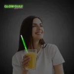 green glow straw for parties
