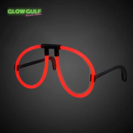 Red Glow Eyeglasses for Especial Party