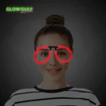 Red Glow Eyeglasses for Especial Party