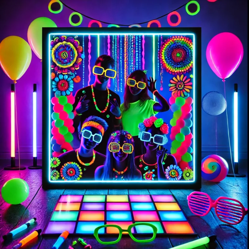 Glow in the dark parties ideas