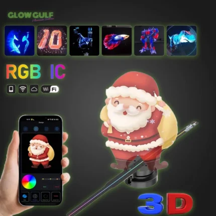 3D Holographic Fan, 3d hologram