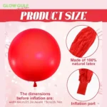 Balloon 1.8M - Red