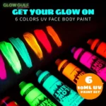 Body Paint UV x 6 Colors