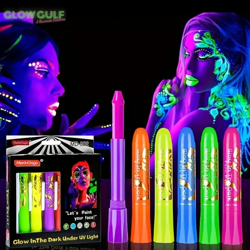 Face Paint UV x 6 Colors