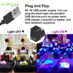LED UV Black Light BAR USB