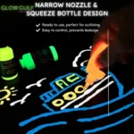 Neon Acrylic Paint x 8 Colors