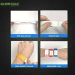 Tyvek Wristbands x 200PCs - (8)
